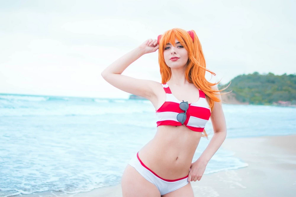 Valentina Kryp - Asuka Langley Soryu Bikini