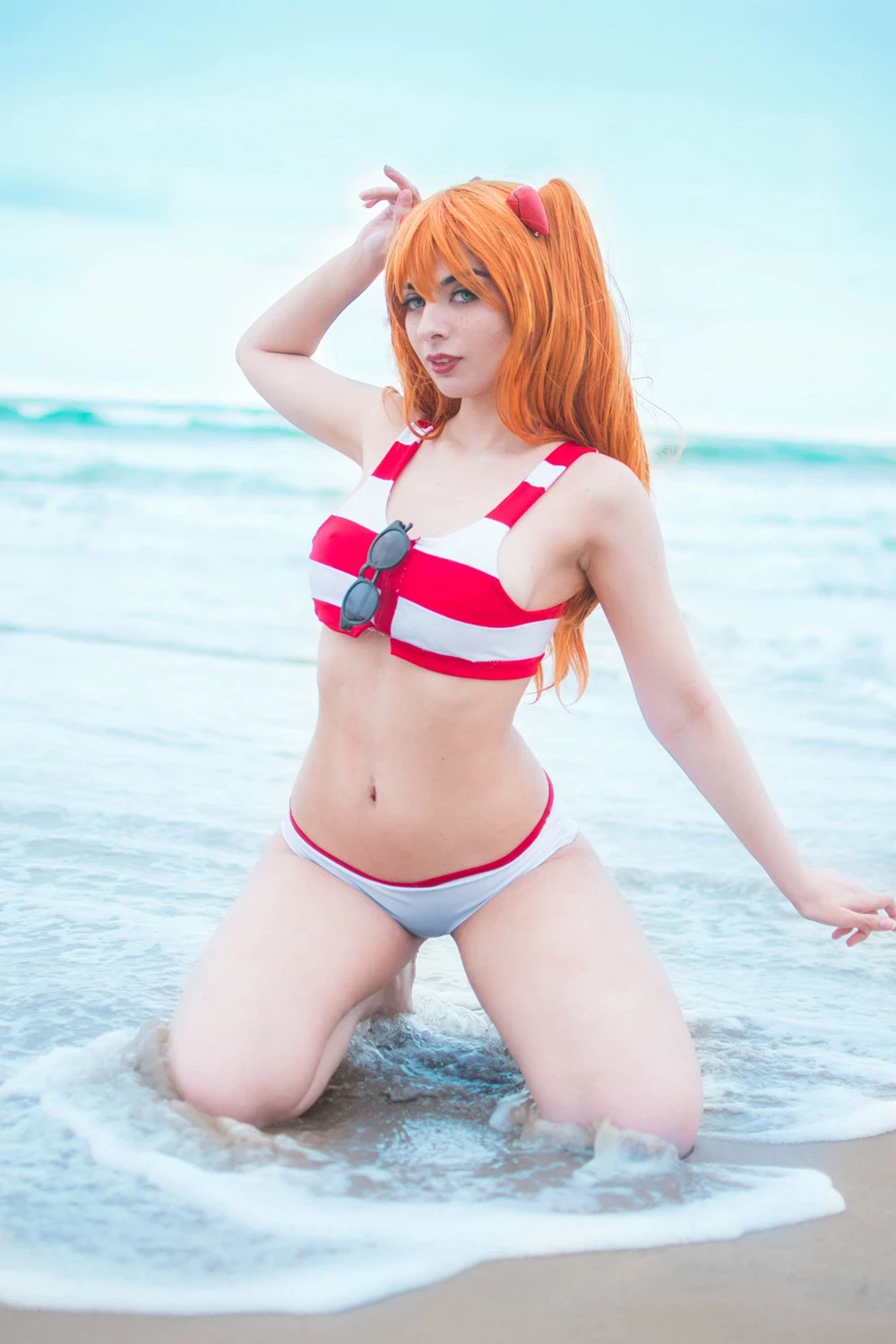 Valentina Kryp - Asuka Langley Soryu Bikini