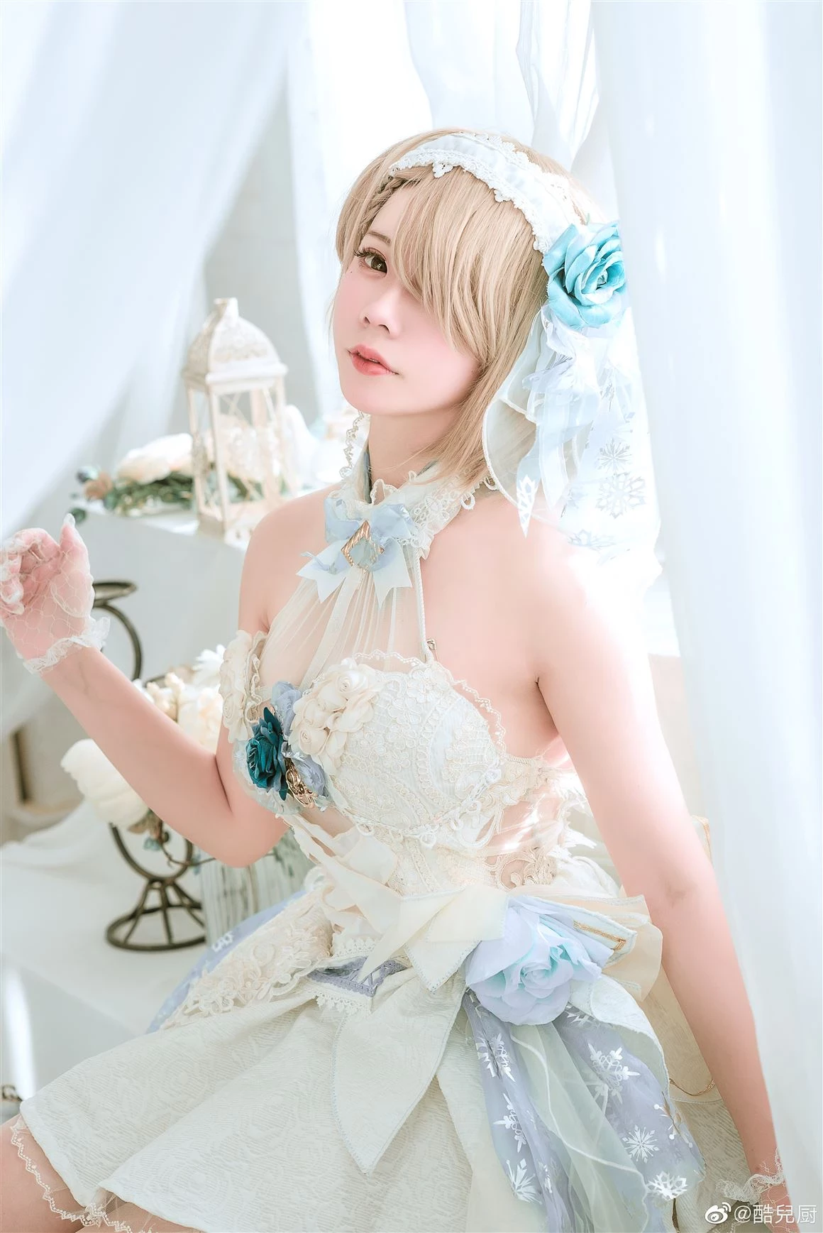 《崩壞3》麗塔花嫁皮膚Cosplay美圖[CN：酷兒廚] [9P]