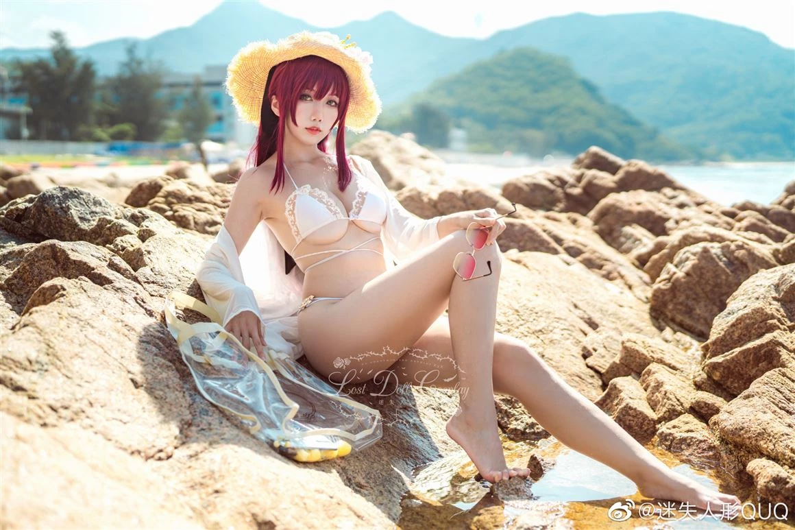 《碧藍航線》絮庫夫性感巨乳Cosplay泳裝[CN：迷失人形QUQ] [12P]