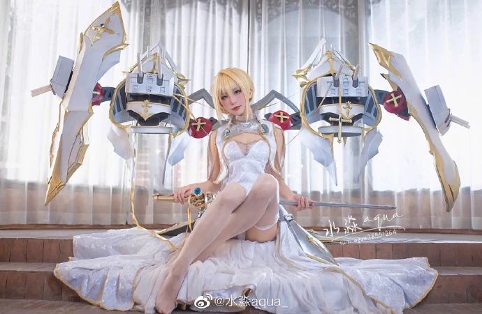 《碧藍航線》聖女貞德Cosplay[CN：水淼] [12P]