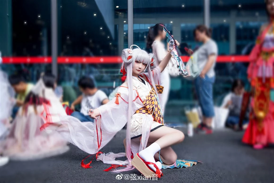 《陰陽師》不知火Cosplay漫展場照[CN：弦音sic] [9P]