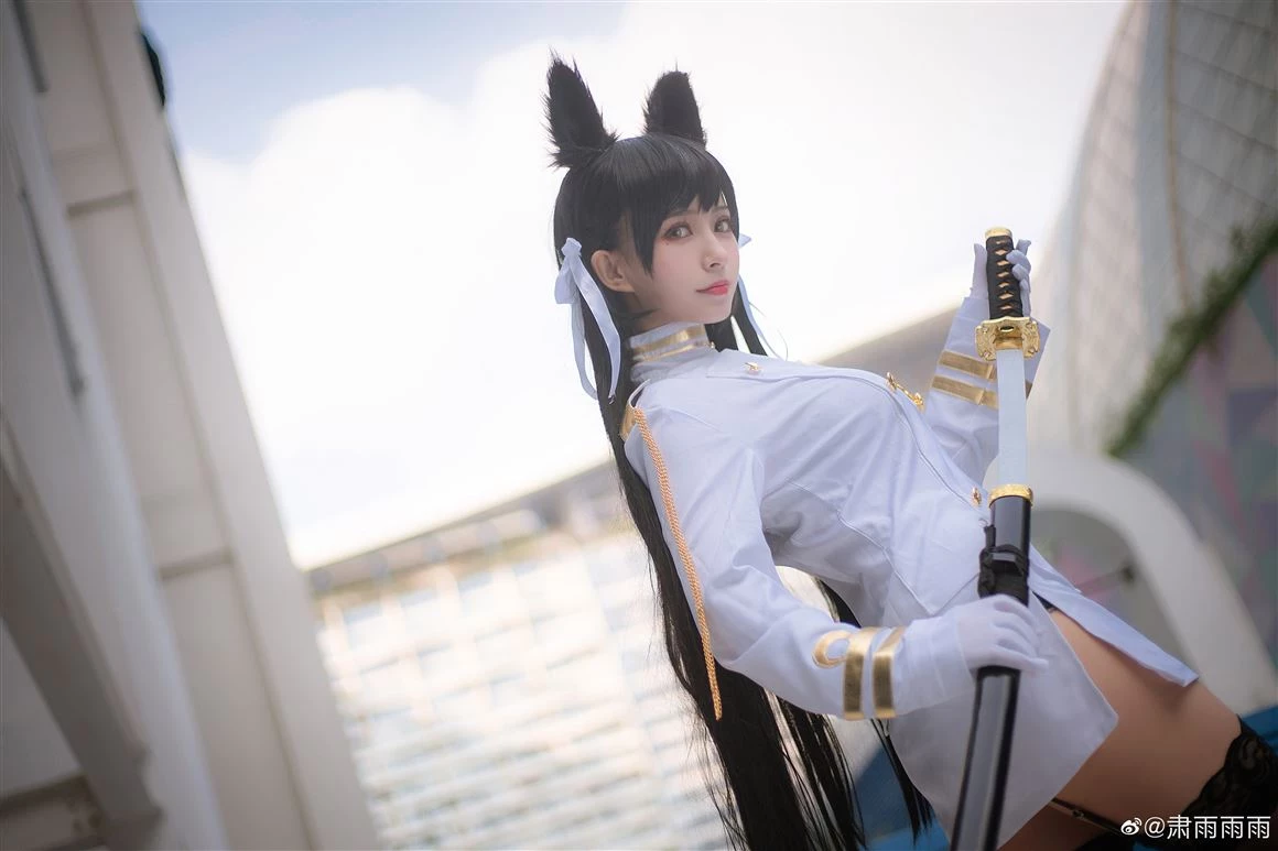 《碧藍航線》愛宕Cosplay[CN：肅雨雨雨] [9P]