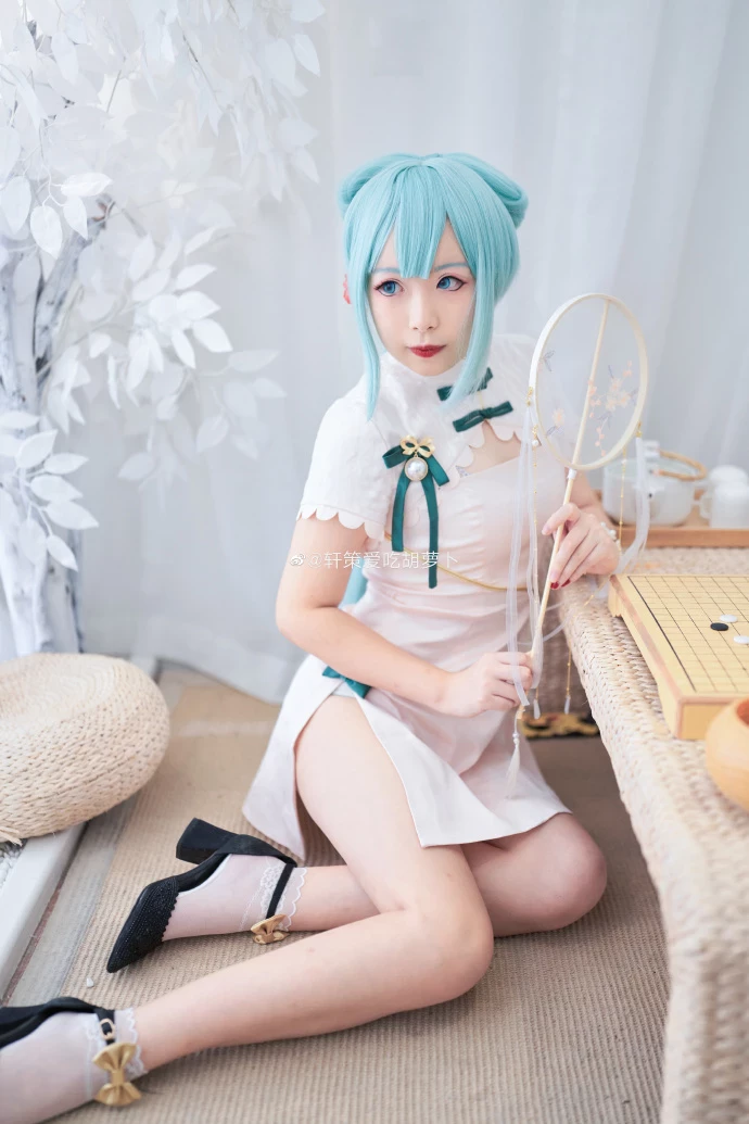 初音未來 「韶華」旗袍 @軒策愛吃胡蘿卜 [9P]