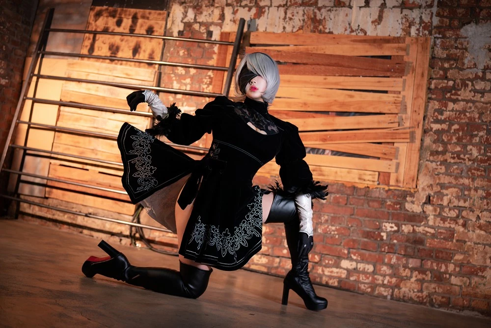 [creamsoda [Baegle]] Nier 2B Cosplay [NieR_ Automata]