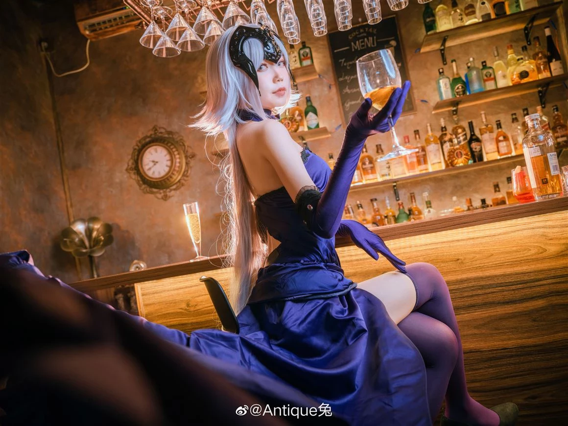 fgo貞德酒吧性感Cosplay美圖[CN：Antique兔] [11P]