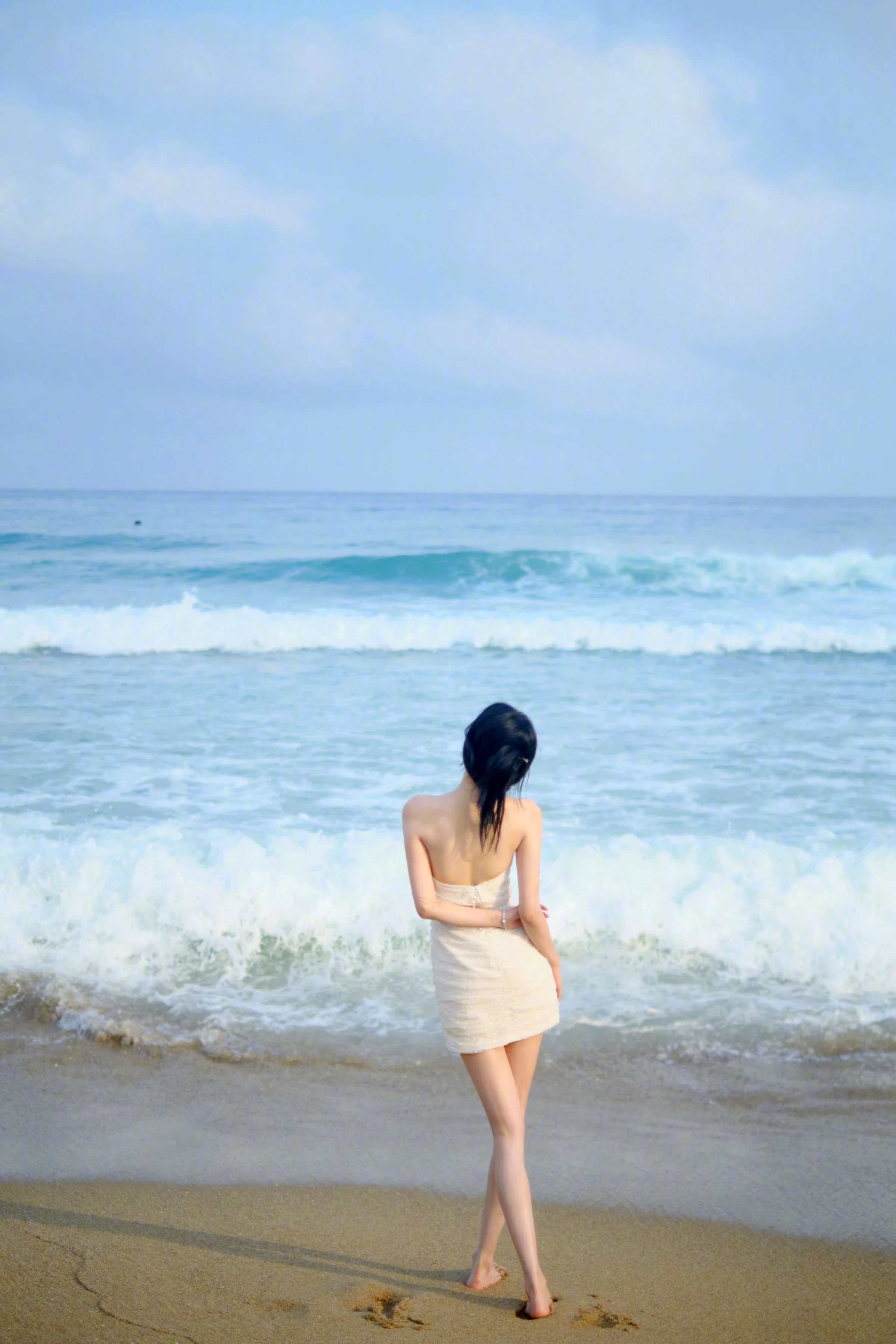 海滩椰汁夏日情怀—孙怡[套图]