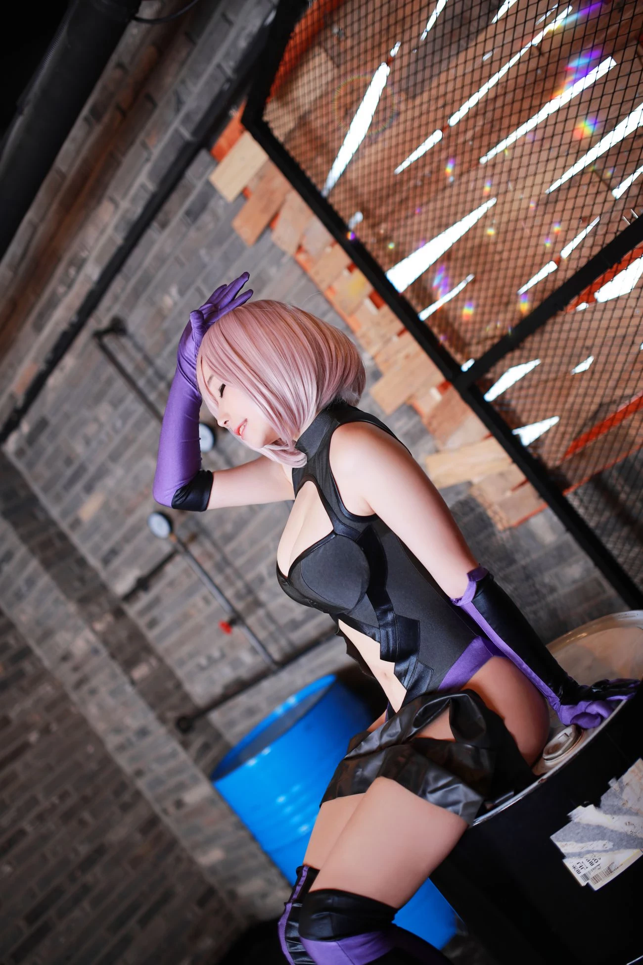 韓國美少女BamBi寫真 Fate Grand Order Mash Kyrielight Shielder