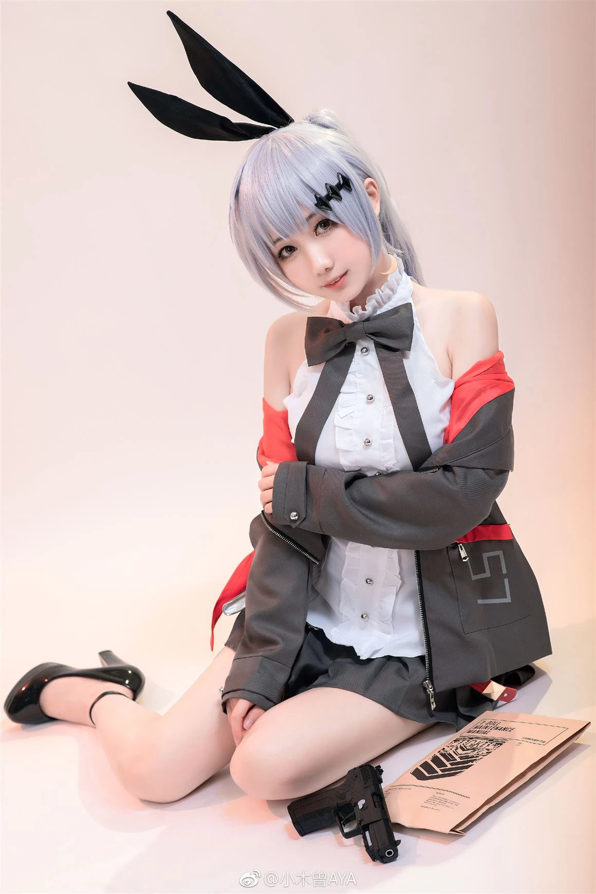 《少女前線》Five-seveN 可愛妹子Cosplay[CN：小木曾AYA] [9P]