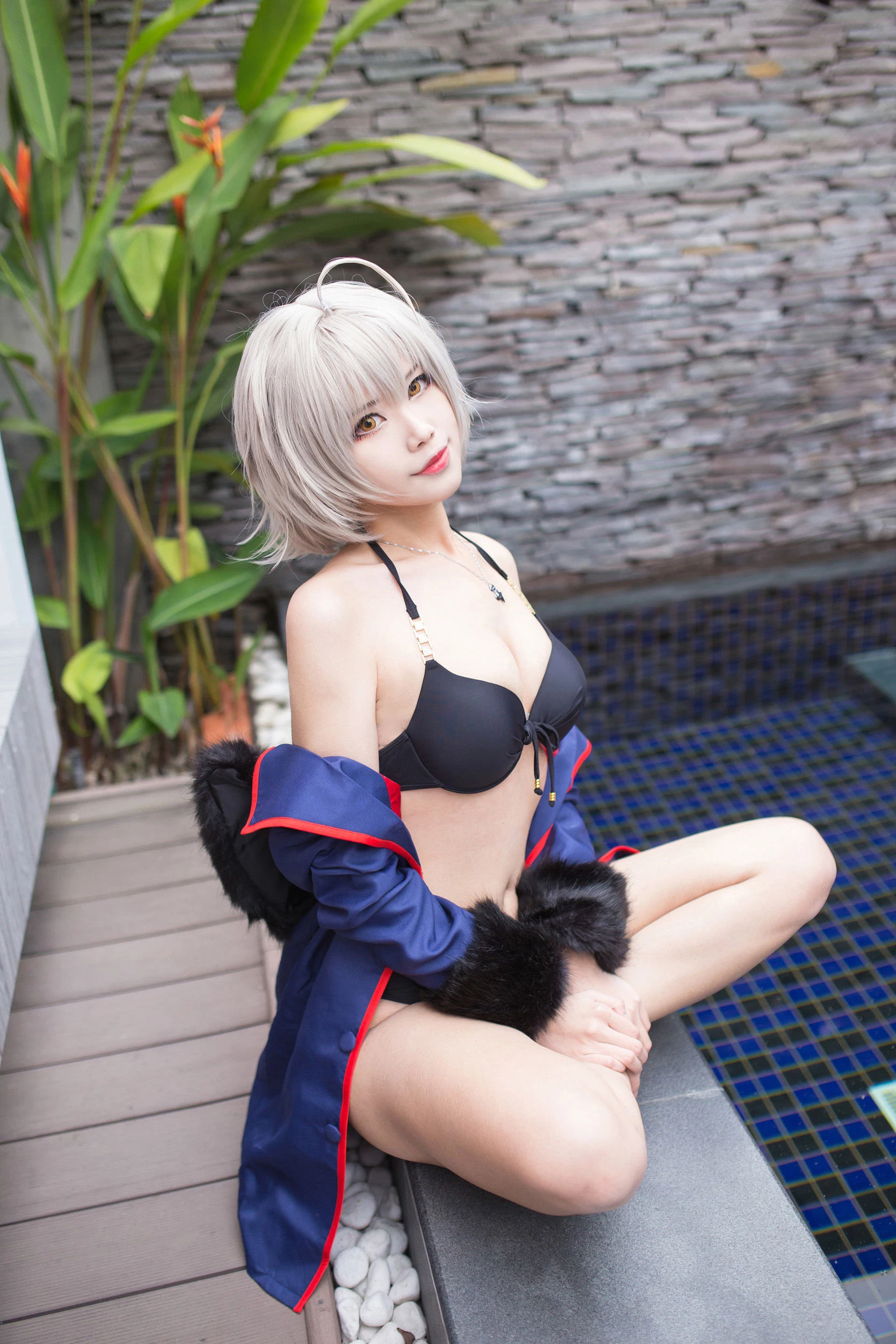 [Cosplay] 萱-KaYa - 黑貞 [79P]