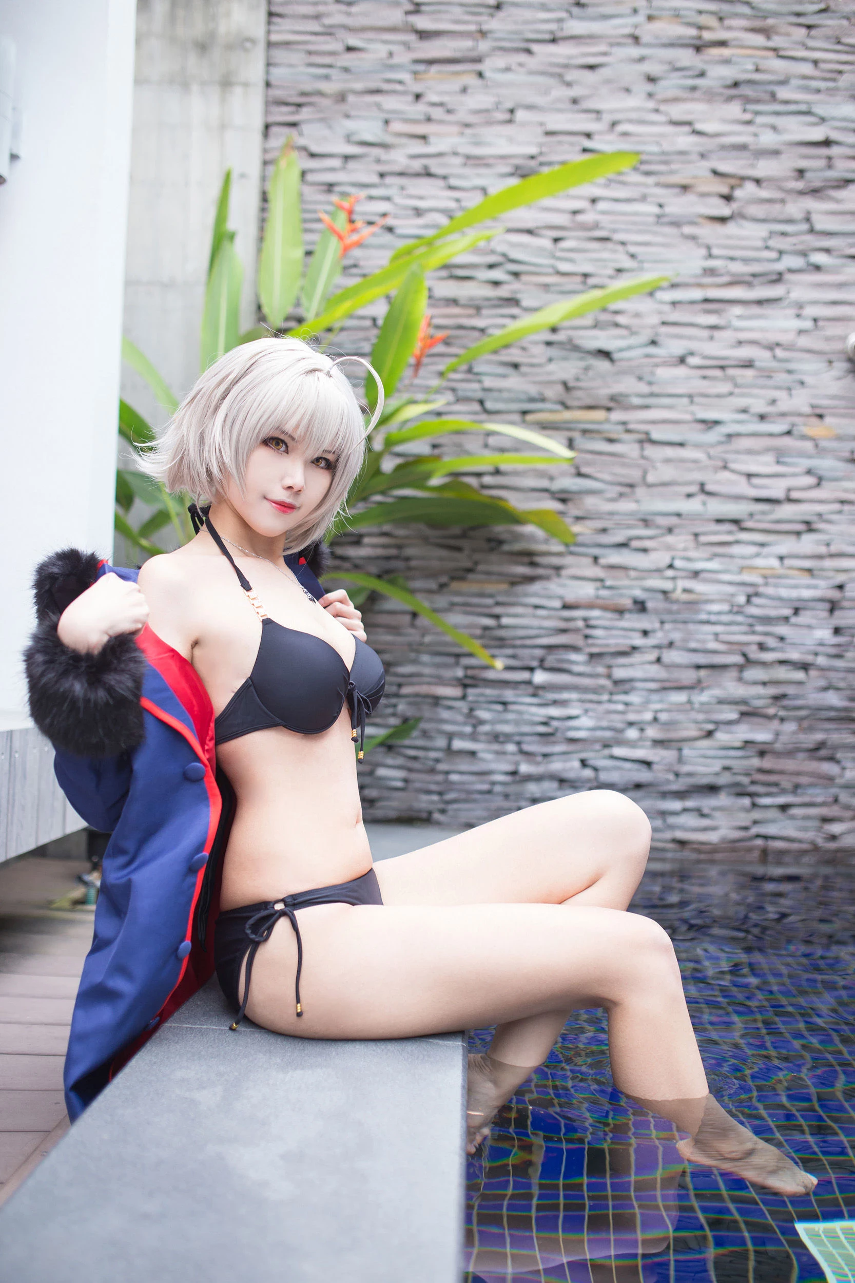 [Cosplay] 萱-KaYa - 黑貞 [79P]