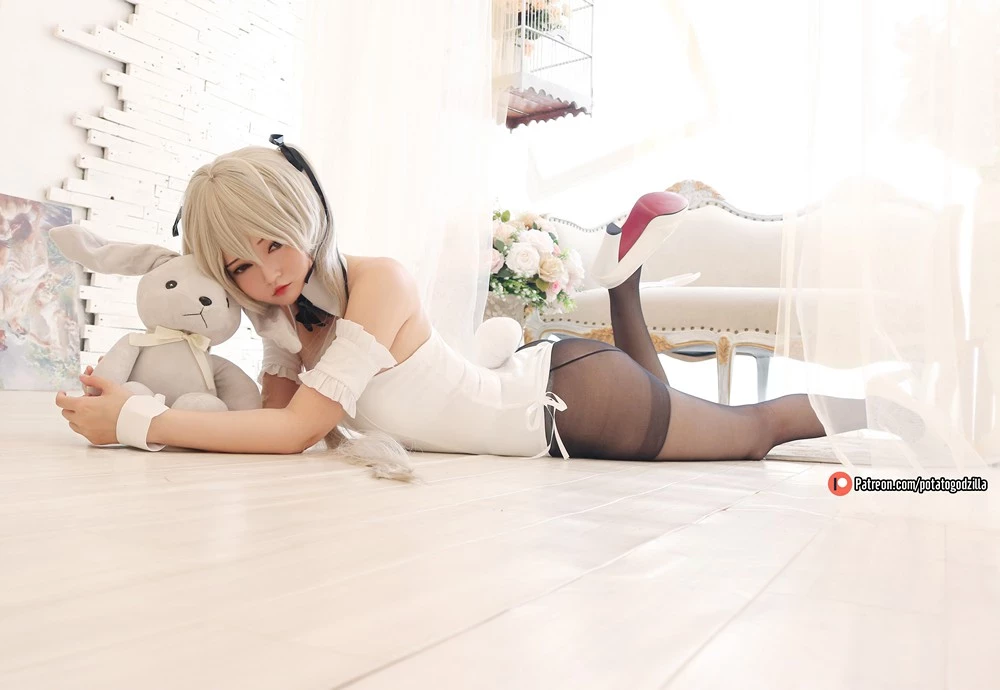 Potato Godzilla - Sora Kasugano Bunny Suit