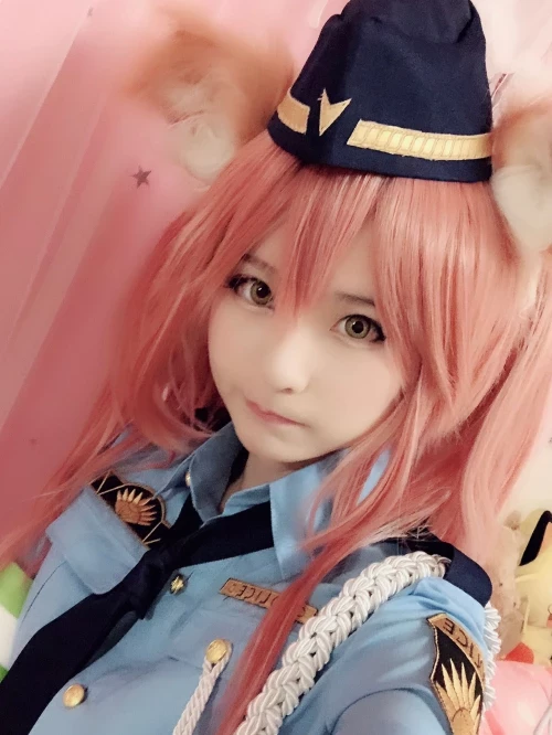 Misa呆呆 FGO 玉藻御前婦警コスプレ [9P]