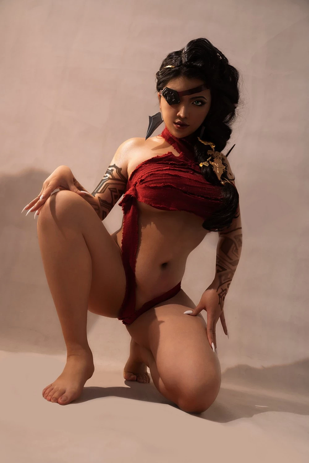 league of legends Desert Rose Samira