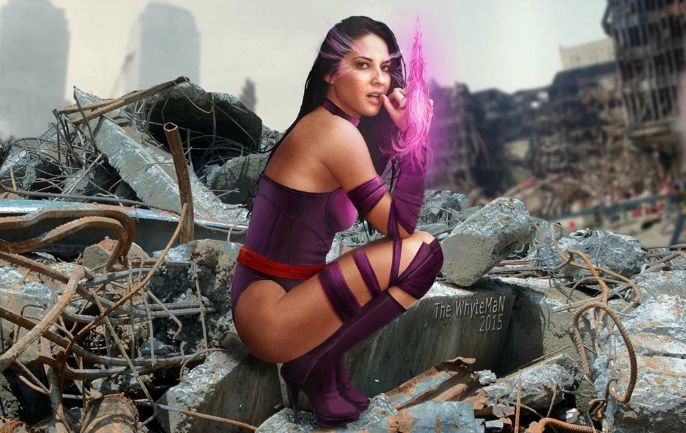 Assorted X-Men Psylocke Cosplay