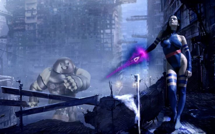 Assorted X-Men Psylocke Cosplay