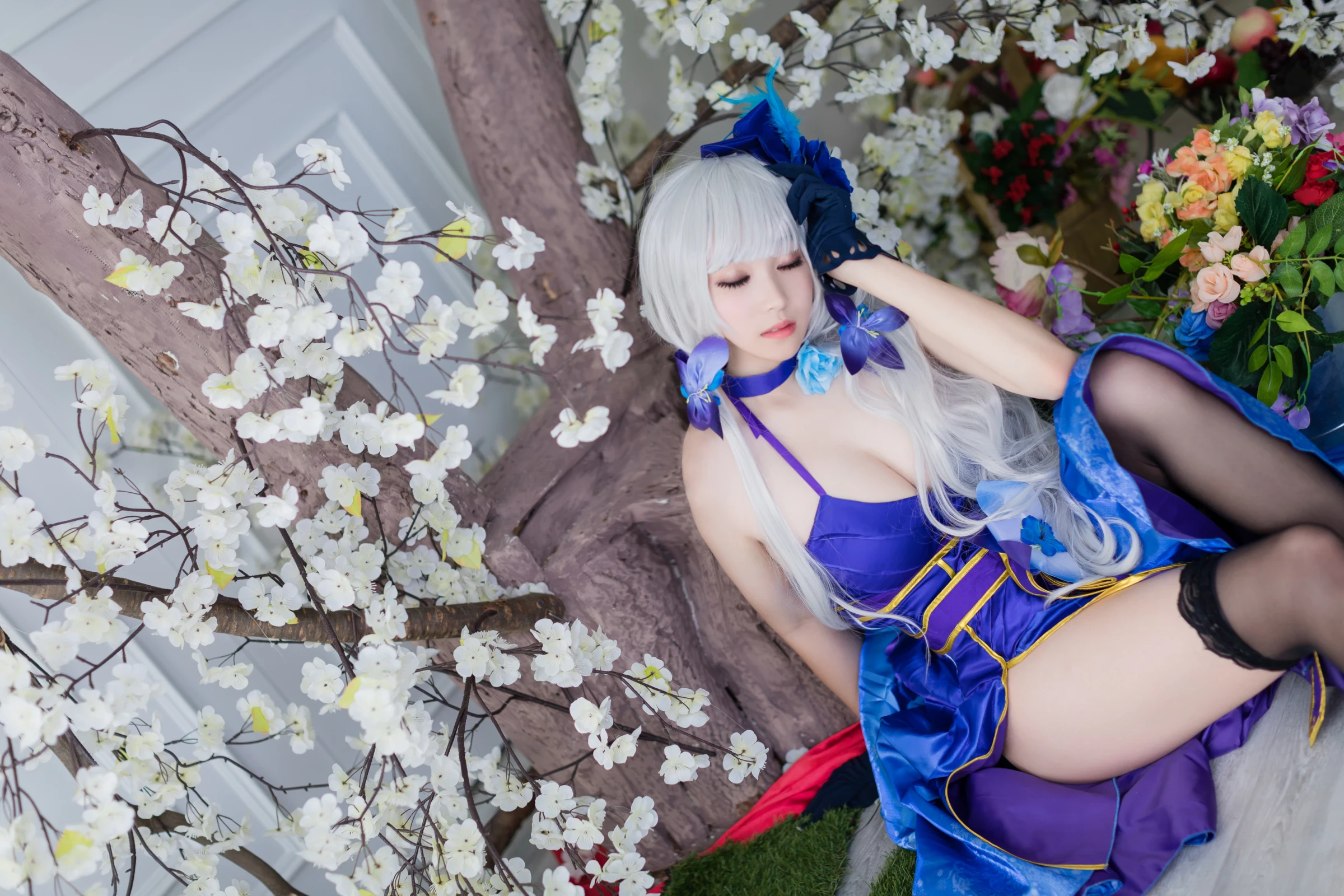 [BamBi寫真] Illustrious Never-Ending Tea Party ver. [アズールレーン]