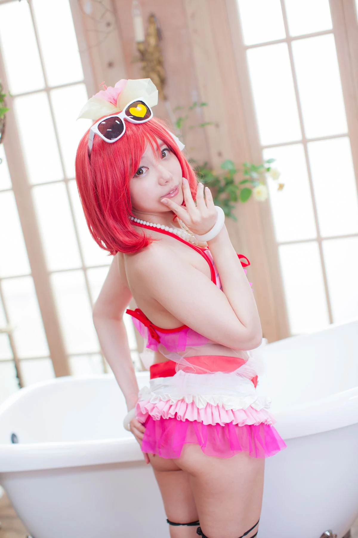 Cosplay しゅがー＊みゅく 天使みゅ ミュ ライブ 西木野真姫Ver