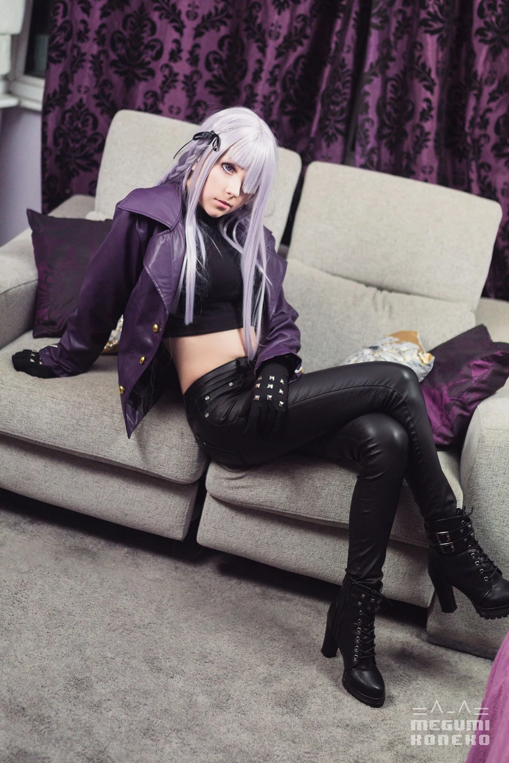 Megumi Koneko - Kyoko Kirigiri Fanservice