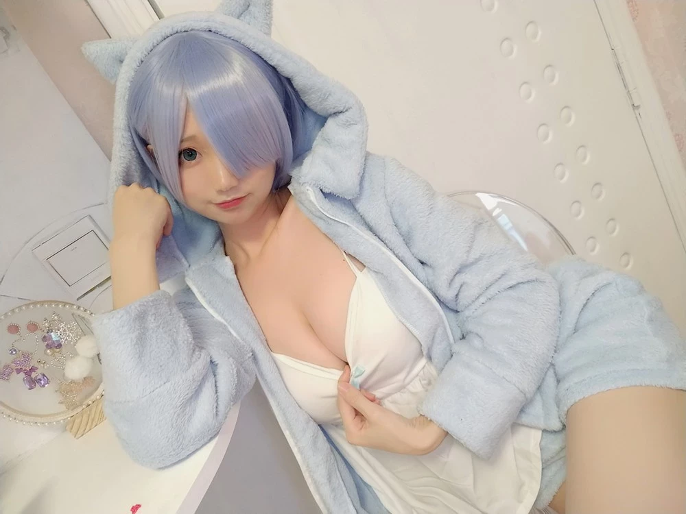 [Nagisa] Fantia Rem Nekomimi Pajama