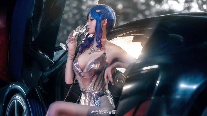 碧藍航線聖路易斯宴會禮服cos 香車美人 cn滄霽桔梗 [12P]