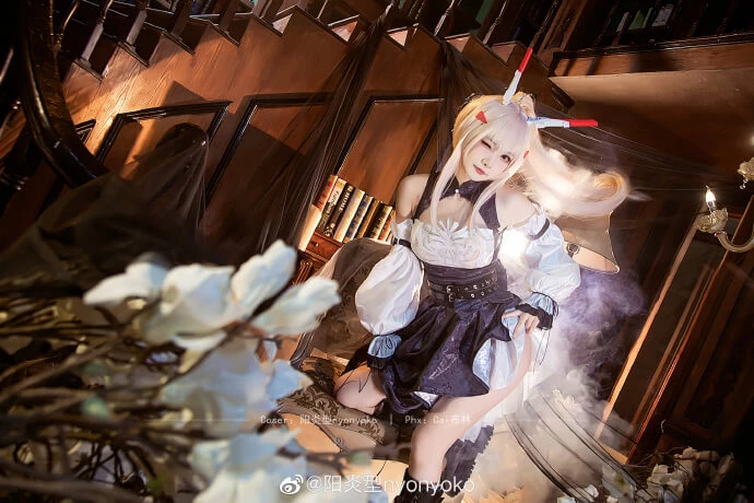 碧藍航線綾波 柚 黯然禮服cos cn菠蘿 陽炎型nyonyoko [16P]