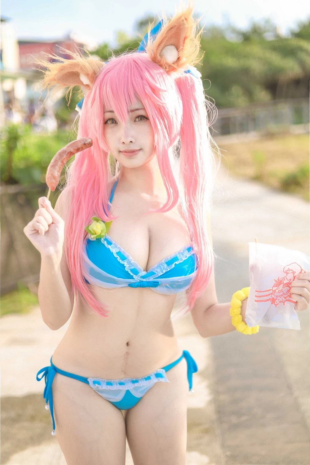 [ 毛毛喵 momocat ] - Tamamo no Mae ver.Swimsuit Fate Grand Order