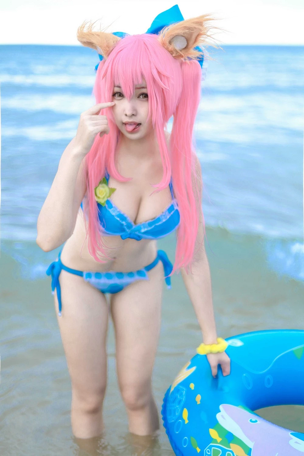 [ 毛毛喵 momocat ] - Tamamo no Mae ver.Swimsuit Fate Grand Order