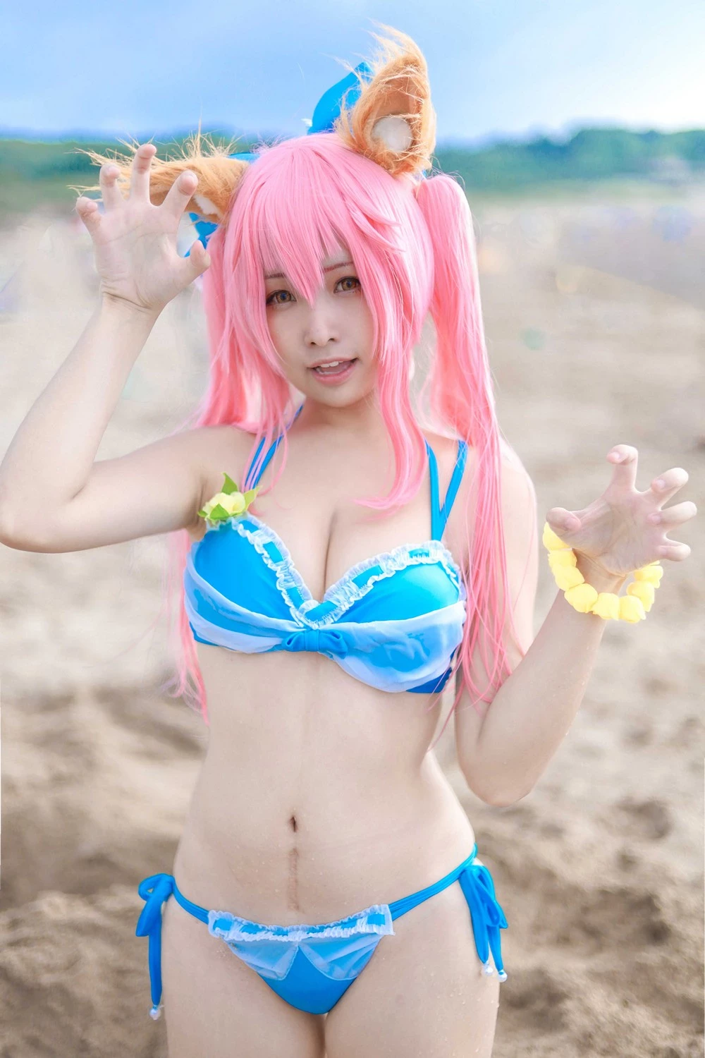 [ 毛毛喵 momocat ] - Tamamo no Mae ver.Swimsuit Fate Grand Order