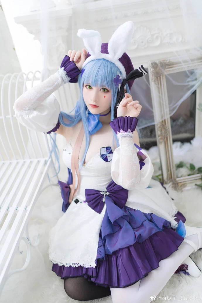 少女前線HK416星之螢禮服cos cn西瓜子_Suikako [9P]