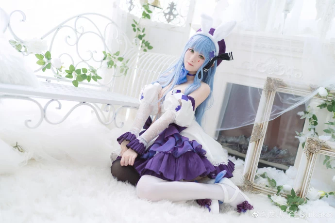 少女前線HK416星之螢禮服cos cn西瓜子_Suikako [9P]