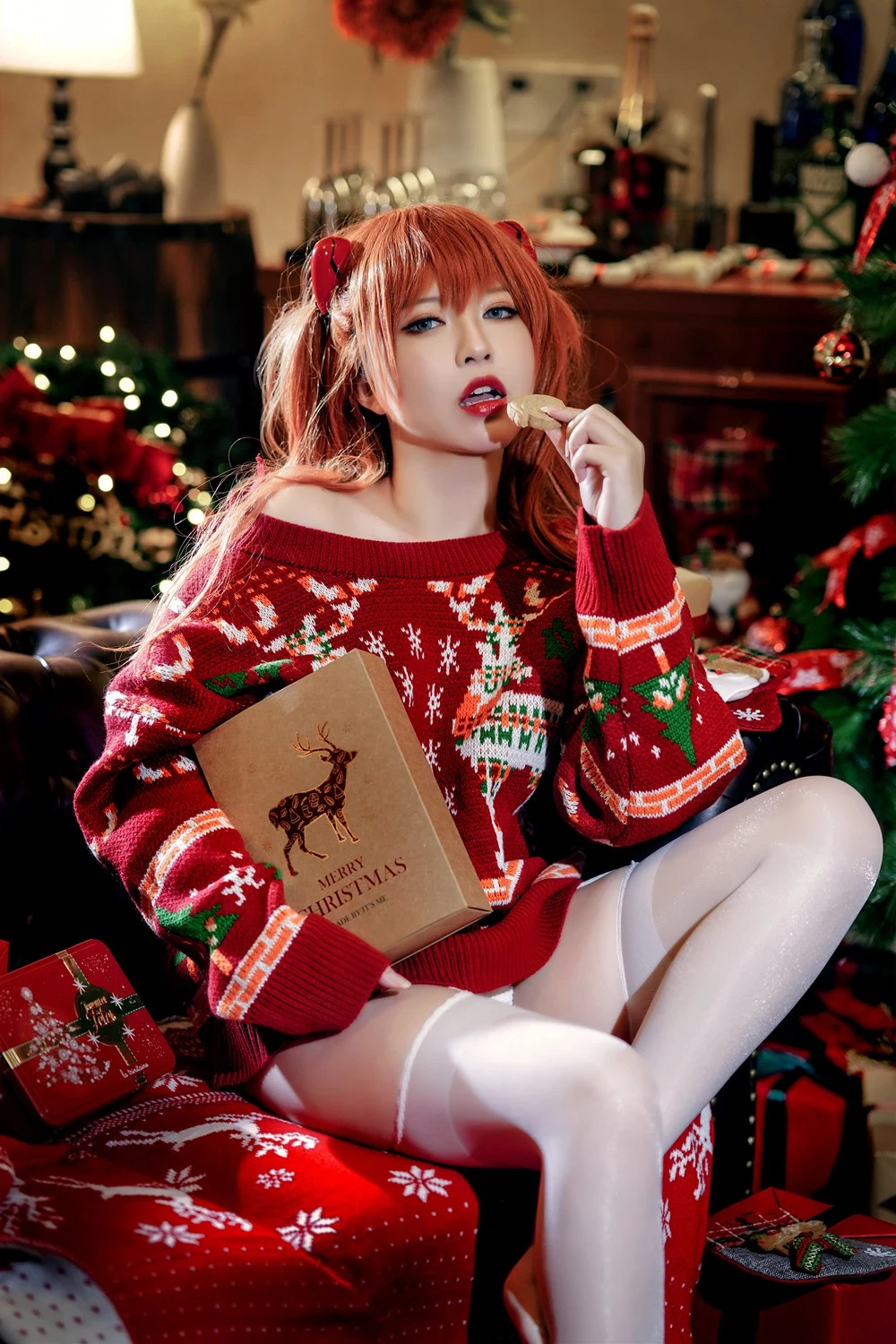 [Cosplay] 半半子 ー ASUKA Christmas [18 March 2022]