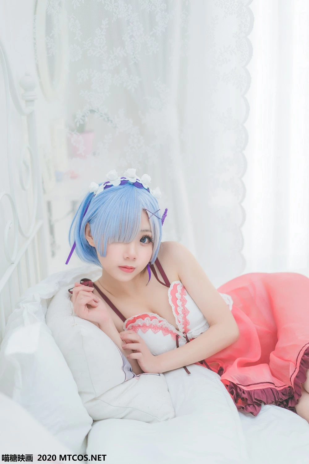 [Cosplay] 喵糖映畫 VOL.112 蕾姆睡衣 [4 February 2022]