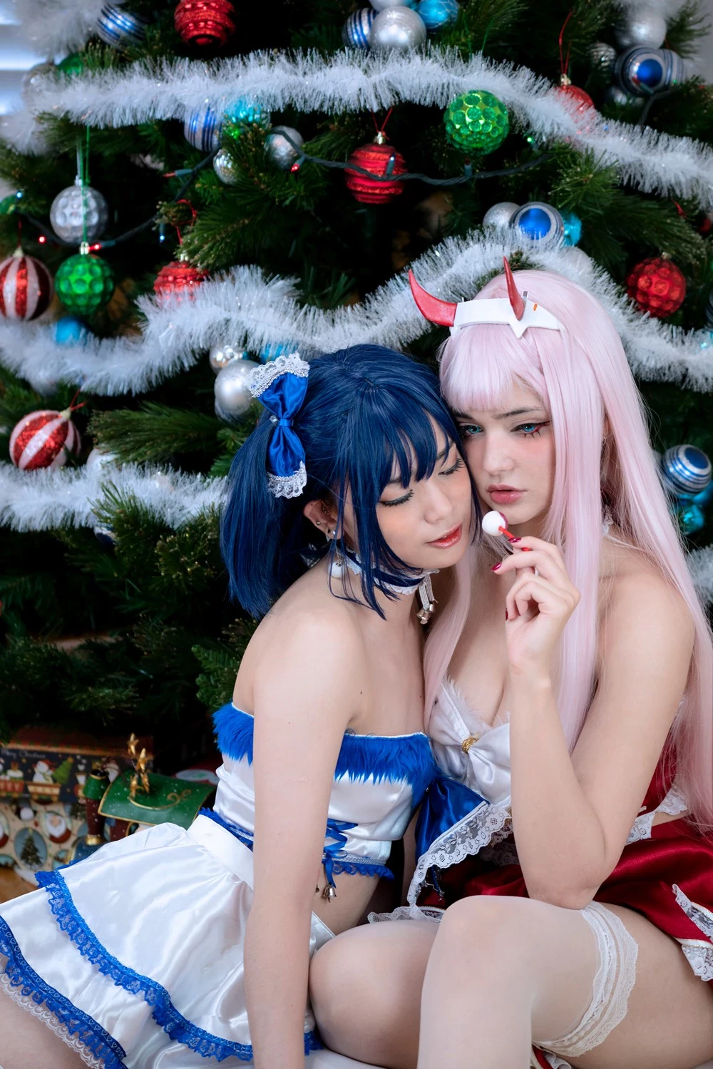 Digi Demon & GAKI Aiko - Zero Two and Ichigo - Gaymas