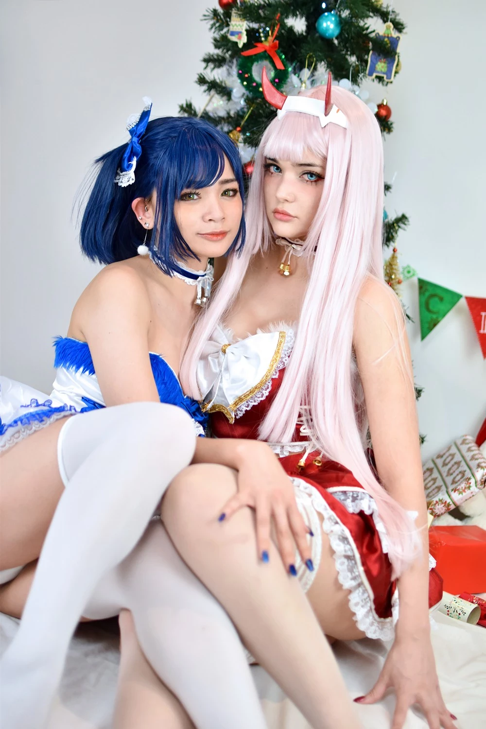 Digi Demon & GAKI Aiko - Zero Two and Ichigo - Gaymas