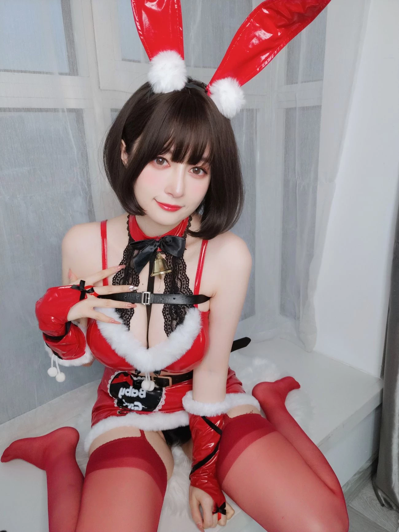 白銀81 Christmas Bunny