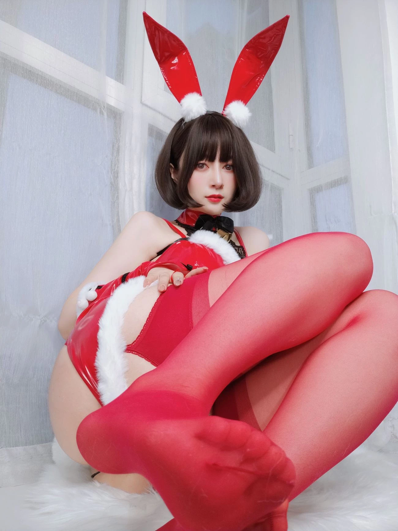 白銀81 Christmas Bunny