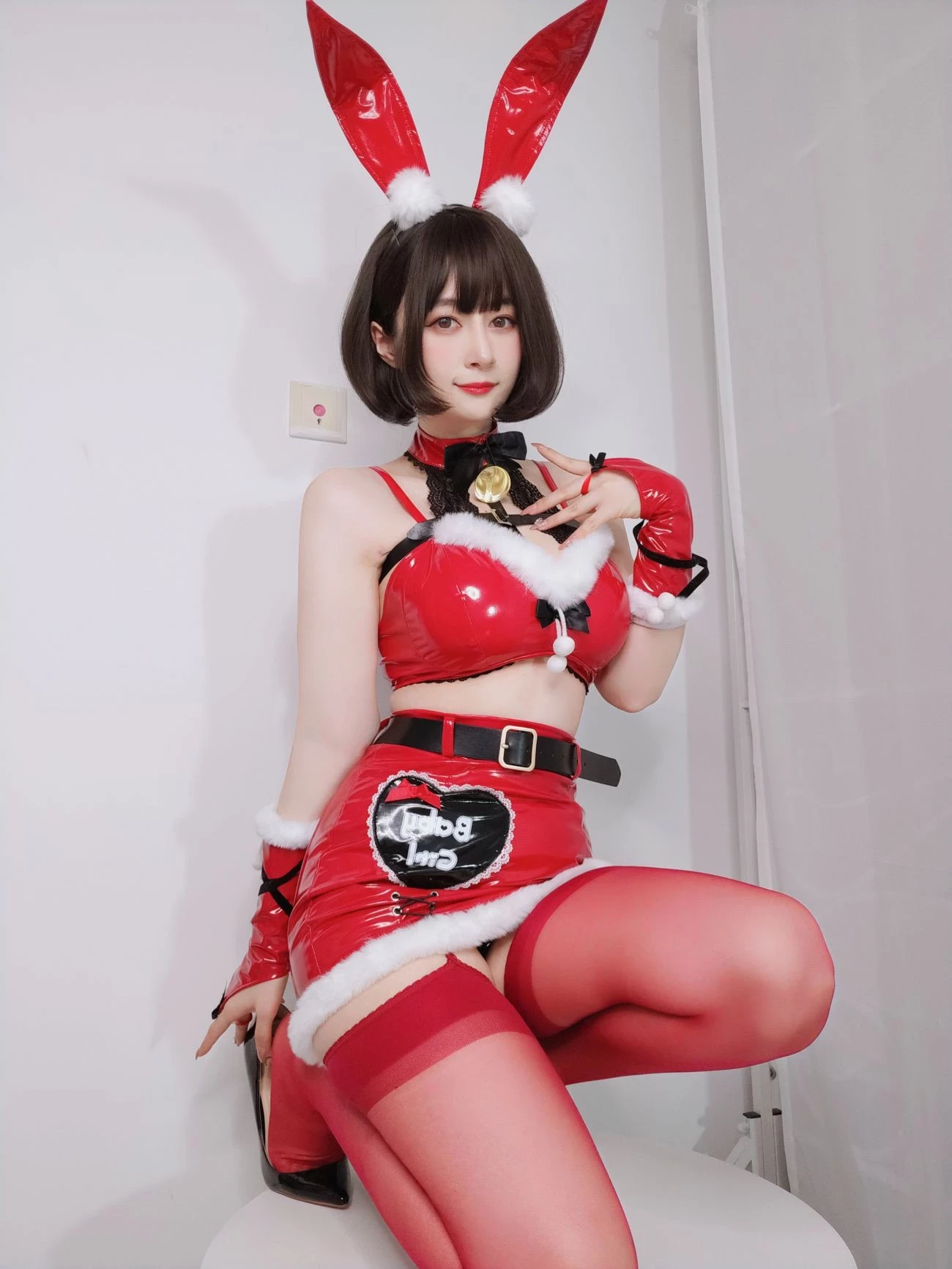 白銀81 Christmas Bunny