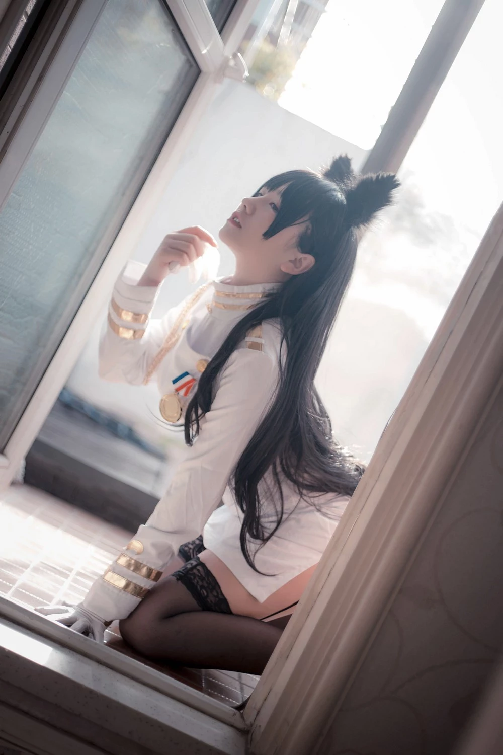 [Cosplay] Aban is very happy today 阿半今天很開心 — Atago [Azur Lane] [3 May 2022]