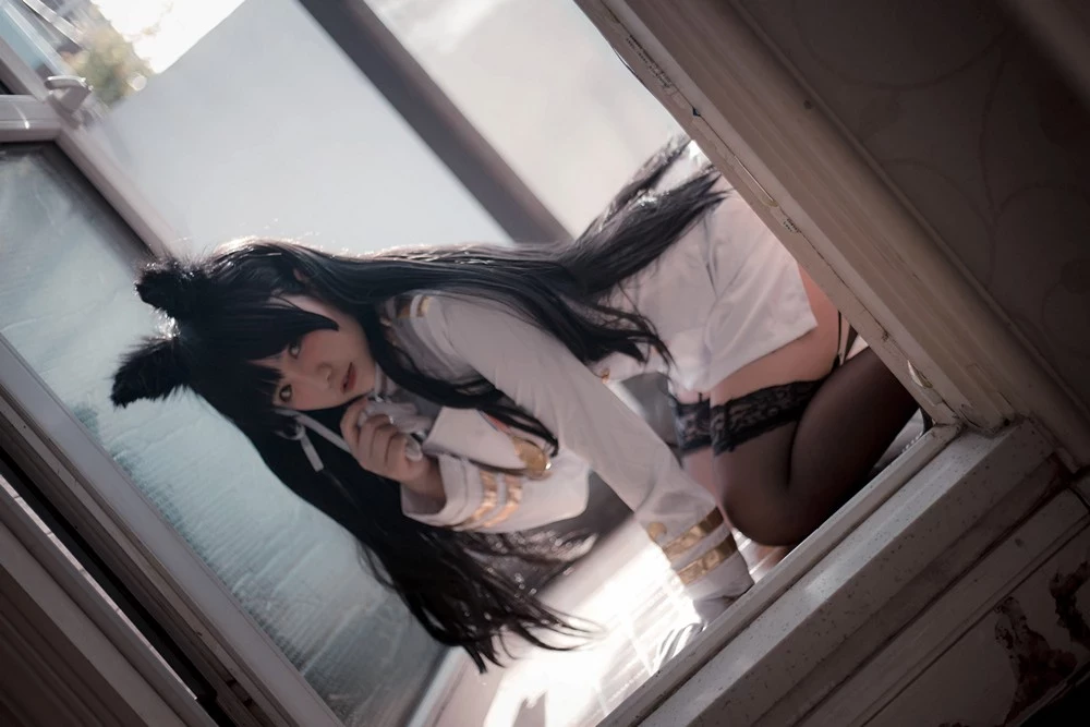 [Cosplay] Aban is very happy today 阿半今天很開心 — Atago [Azur Lane] [3 May 2022]