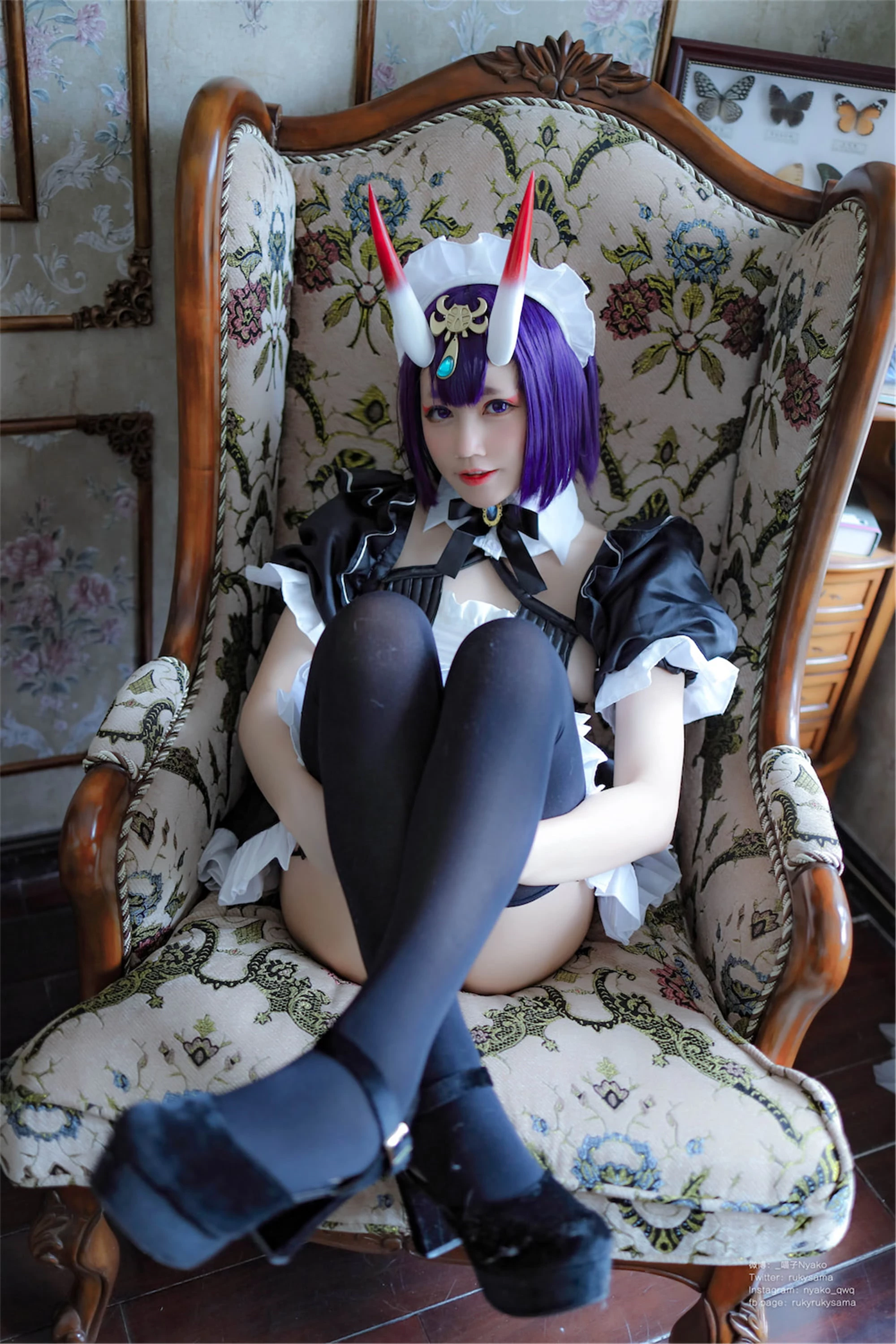 FGO 酒吞童子 女僕 Nyako - Shuten Douji Maid [42P]