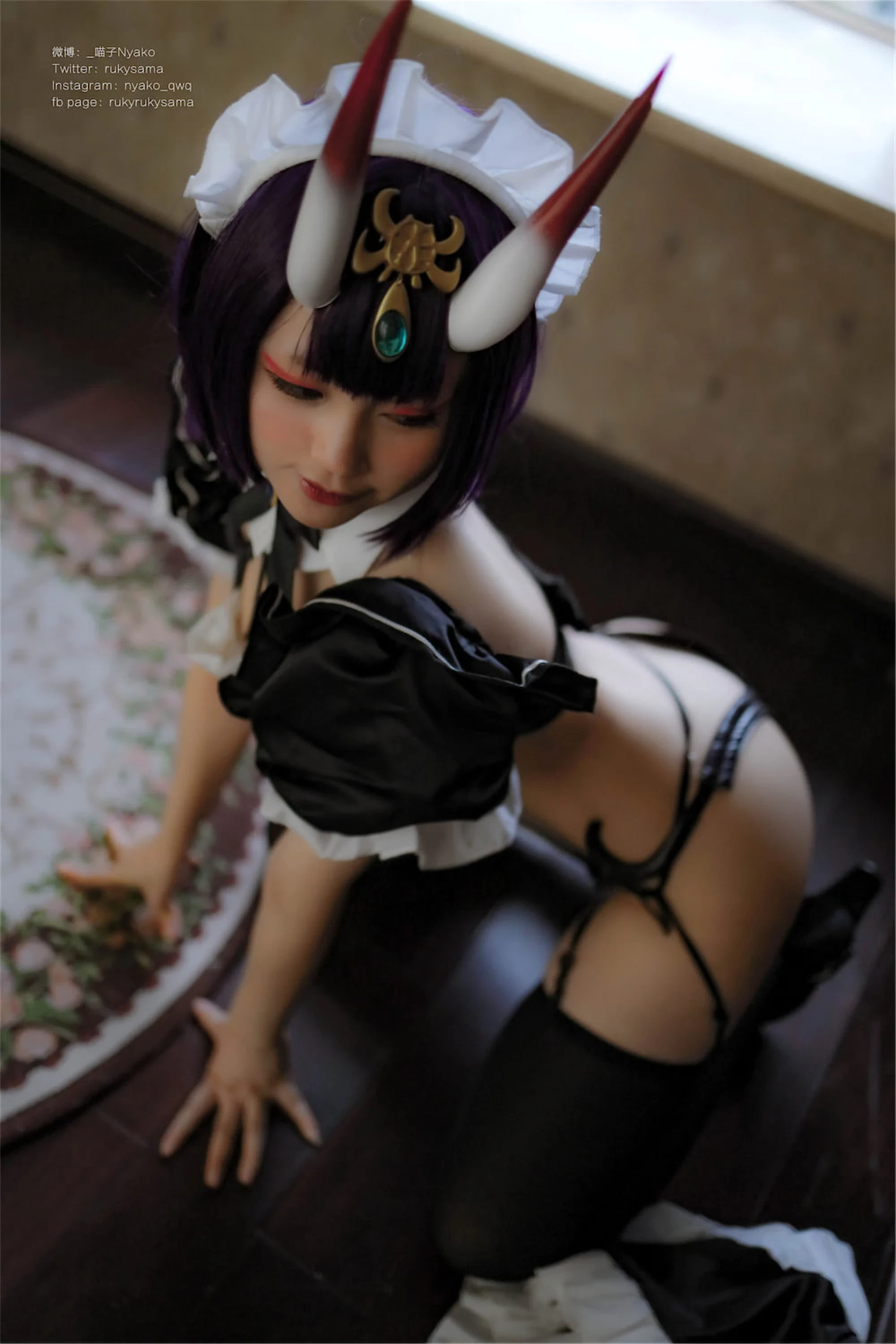 FGO 酒吞童子 女僕 Nyako - Shuten Douji Maid [42P]