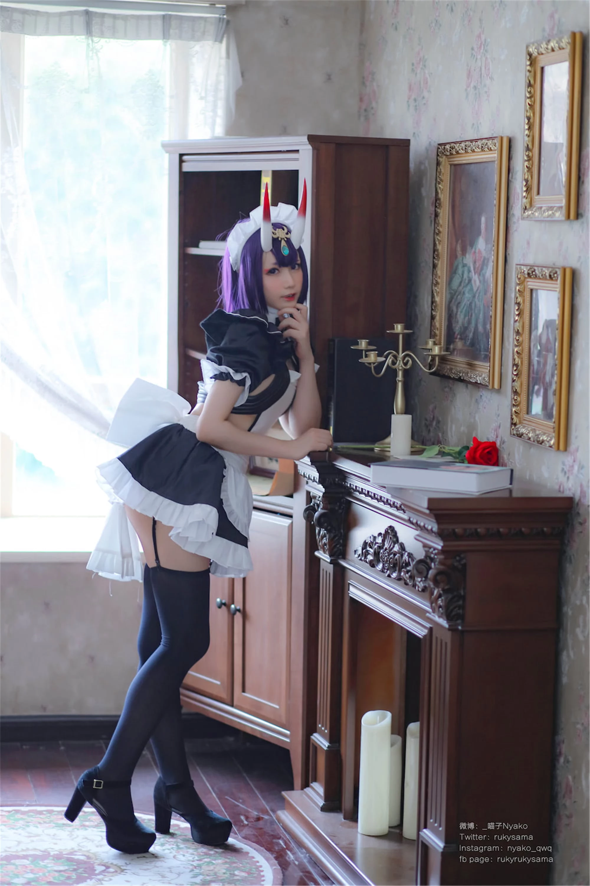 FGO 酒吞童子 女僕 Nyako - Shuten Douji Maid [42P]