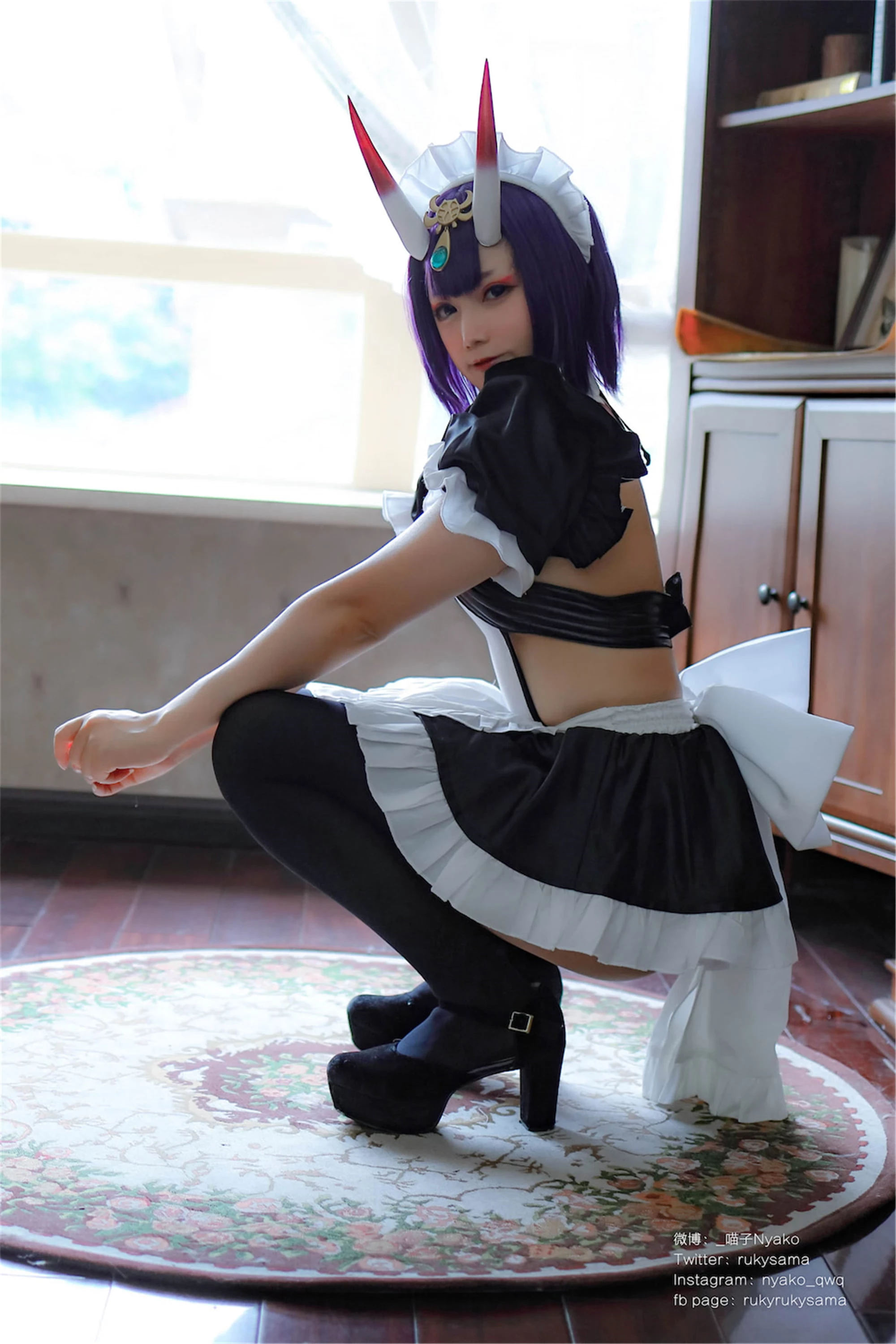 FGO 酒吞童子 女僕 Nyako - Shuten Douji Maid [42P]