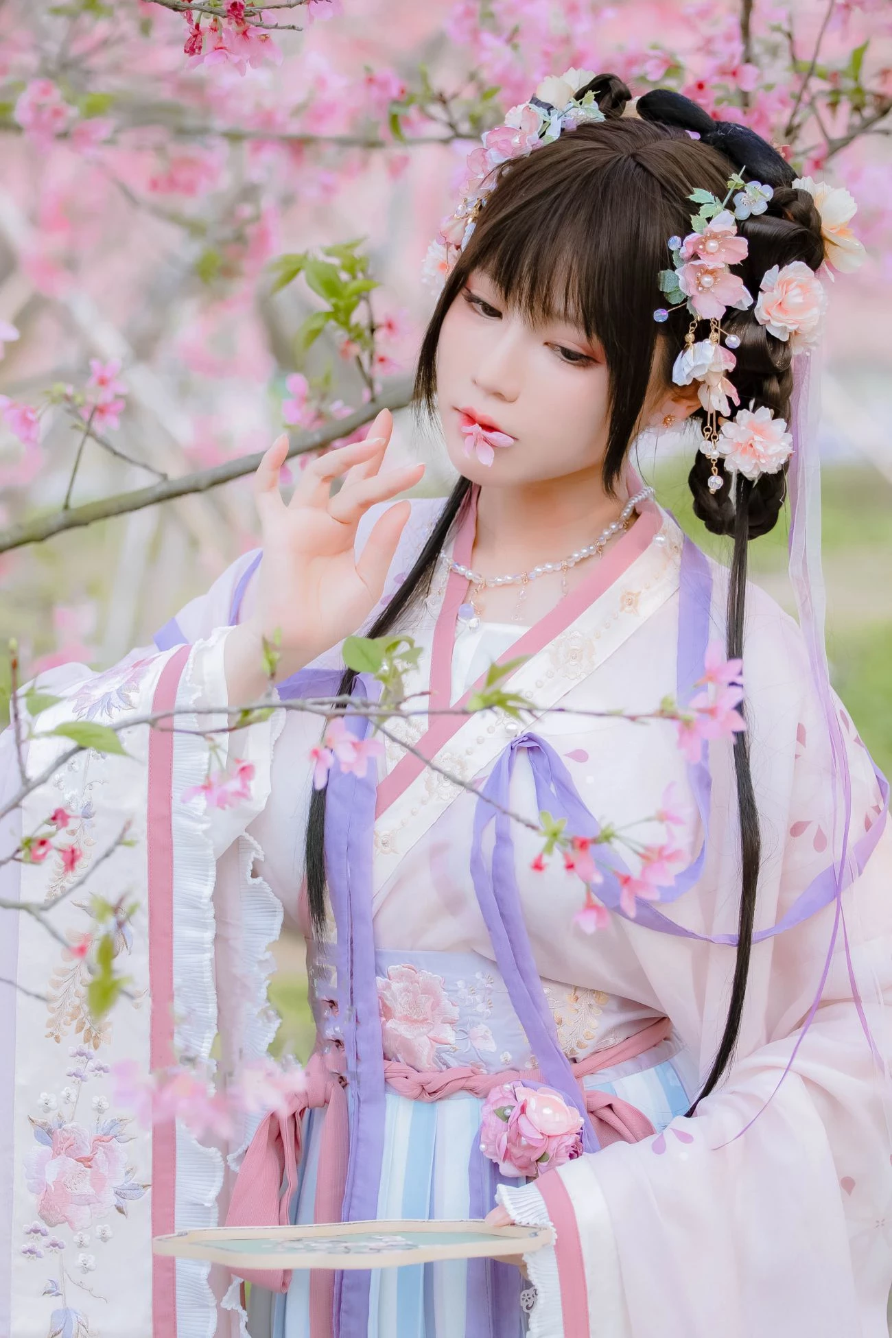 Nyako喵子 櫻花漢服 花神祈願