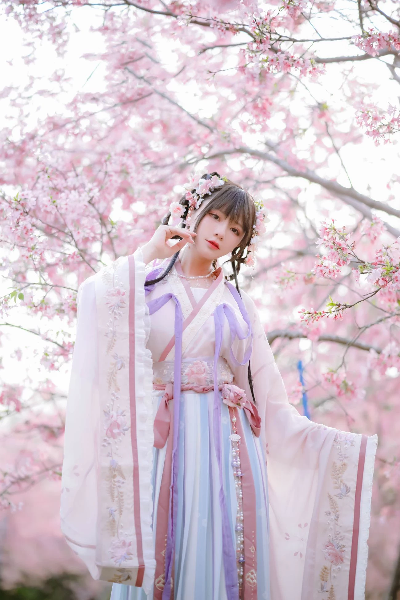 Nyako喵子 櫻花漢服 花神祈願