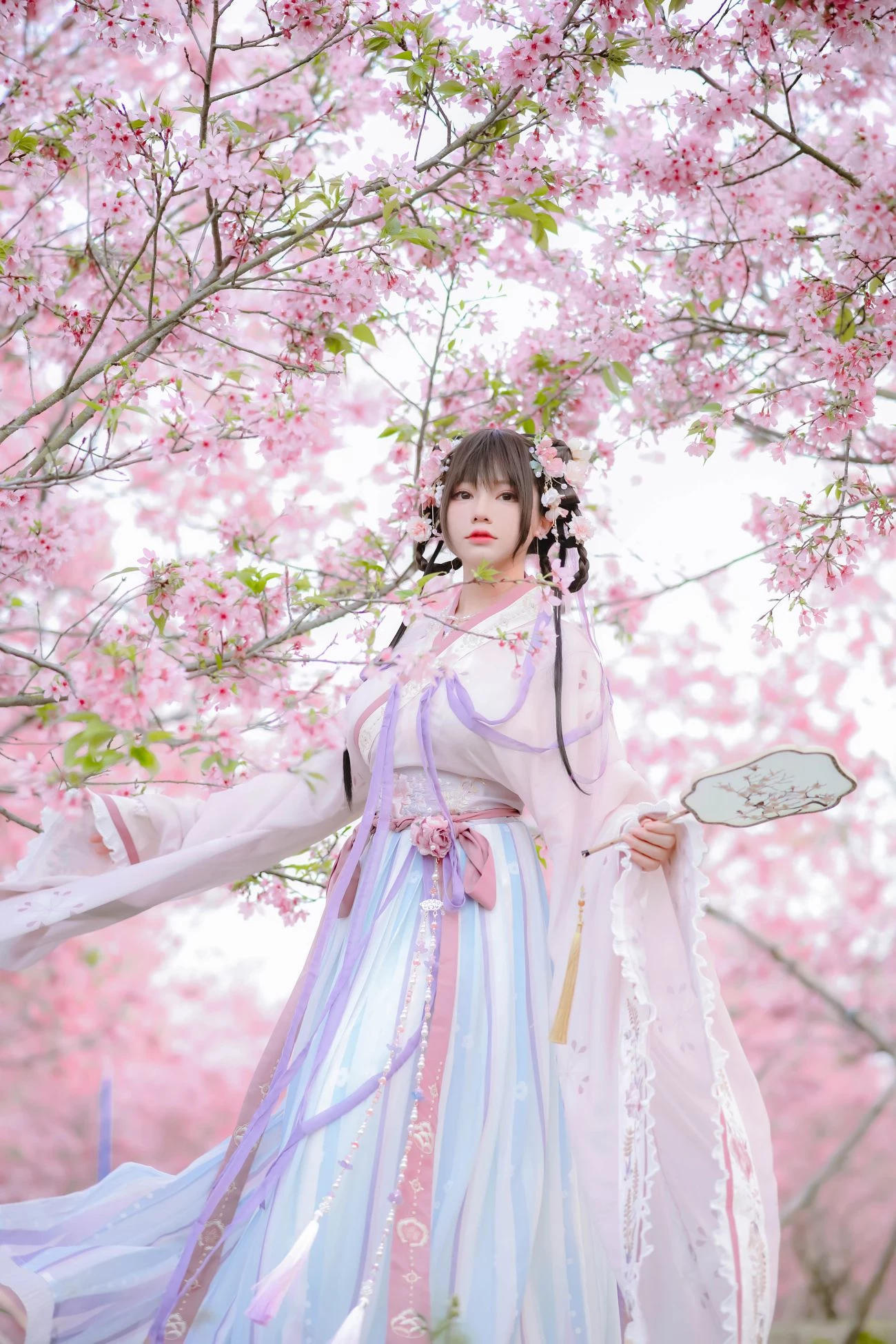 Nyako喵子 櫻花漢服 花神祈願