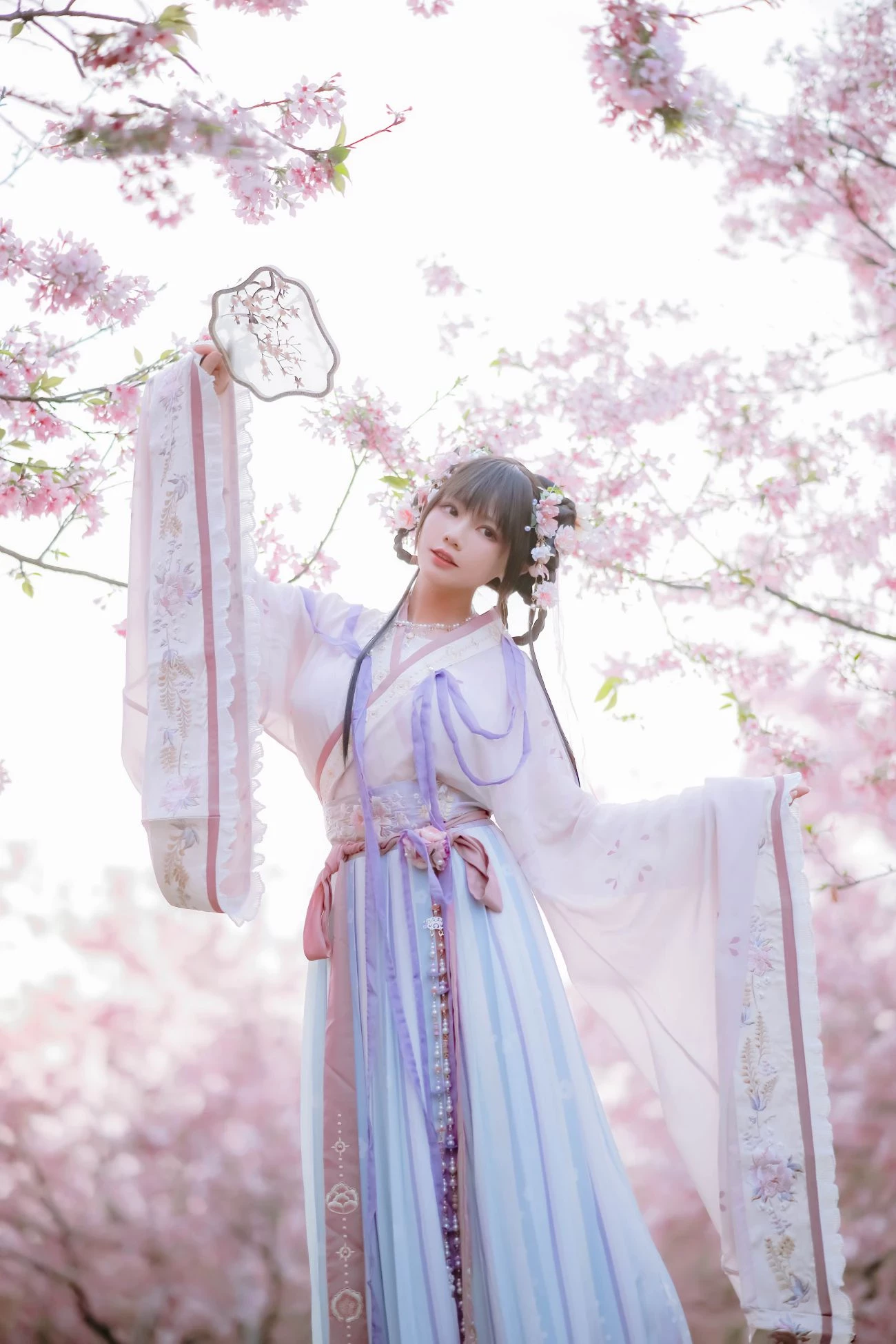 Nyako喵子 櫻花漢服 花神祈願