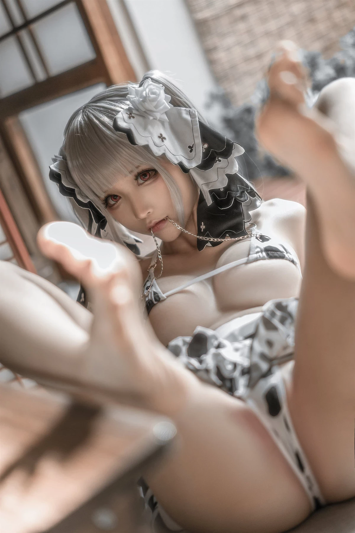 蠢沫沫 Cosplay 可畏婚紗紳士版