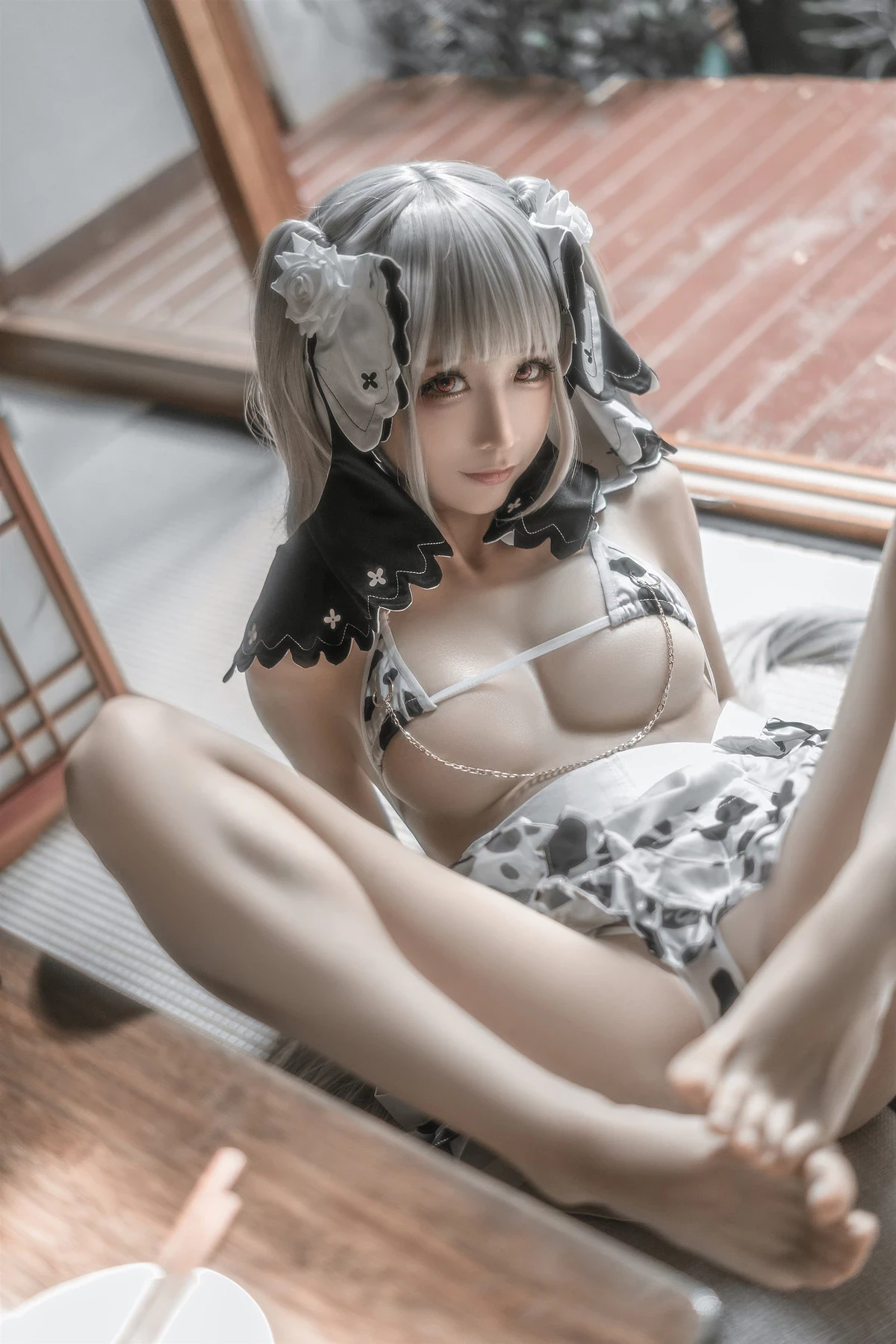 蠢沫沫 Cosplay 可畏婚紗紳士版